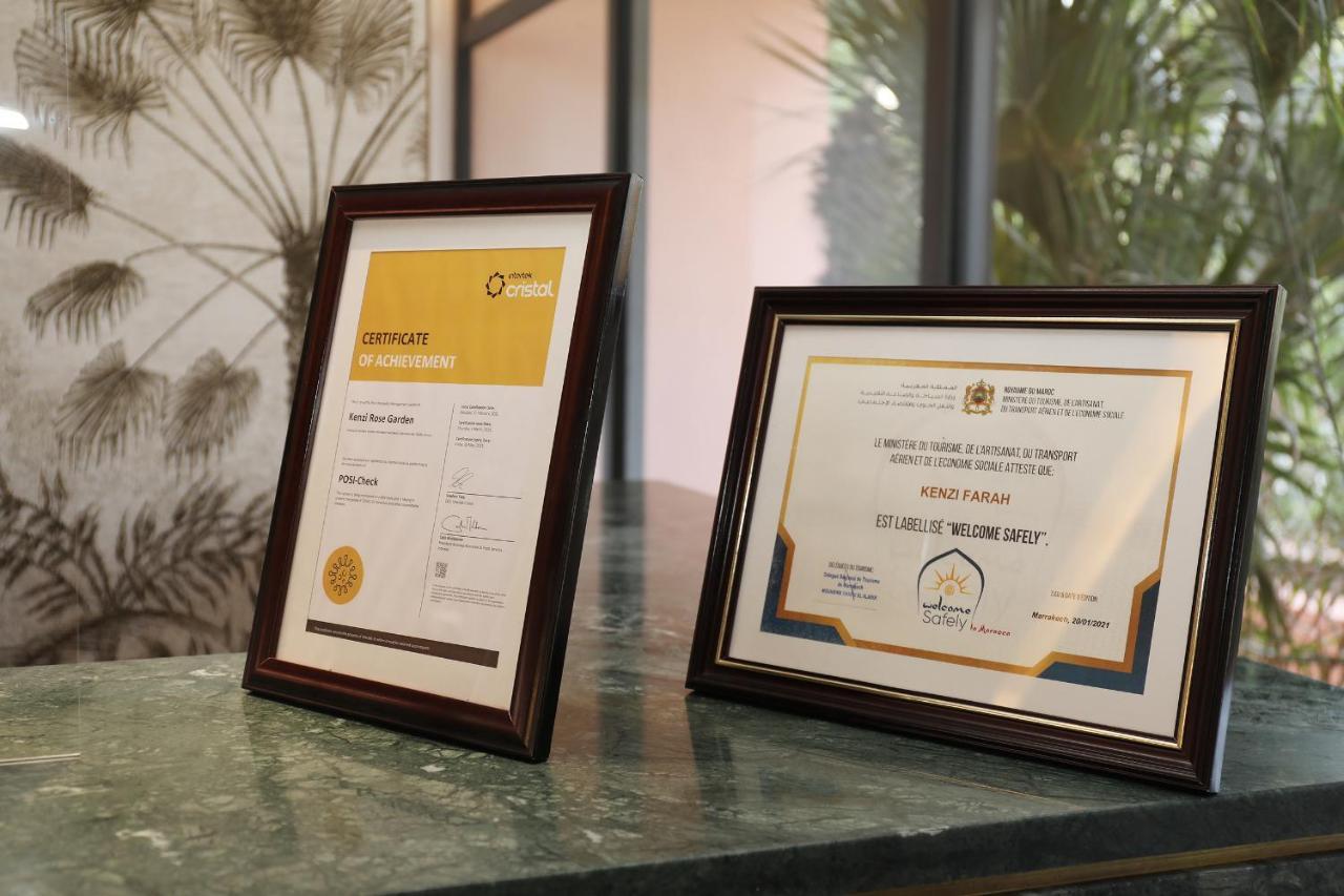 Hotel Kenzi Rose Garden Marrakesch Exterior foto Certificates of the American Academy of Implant Dentistry