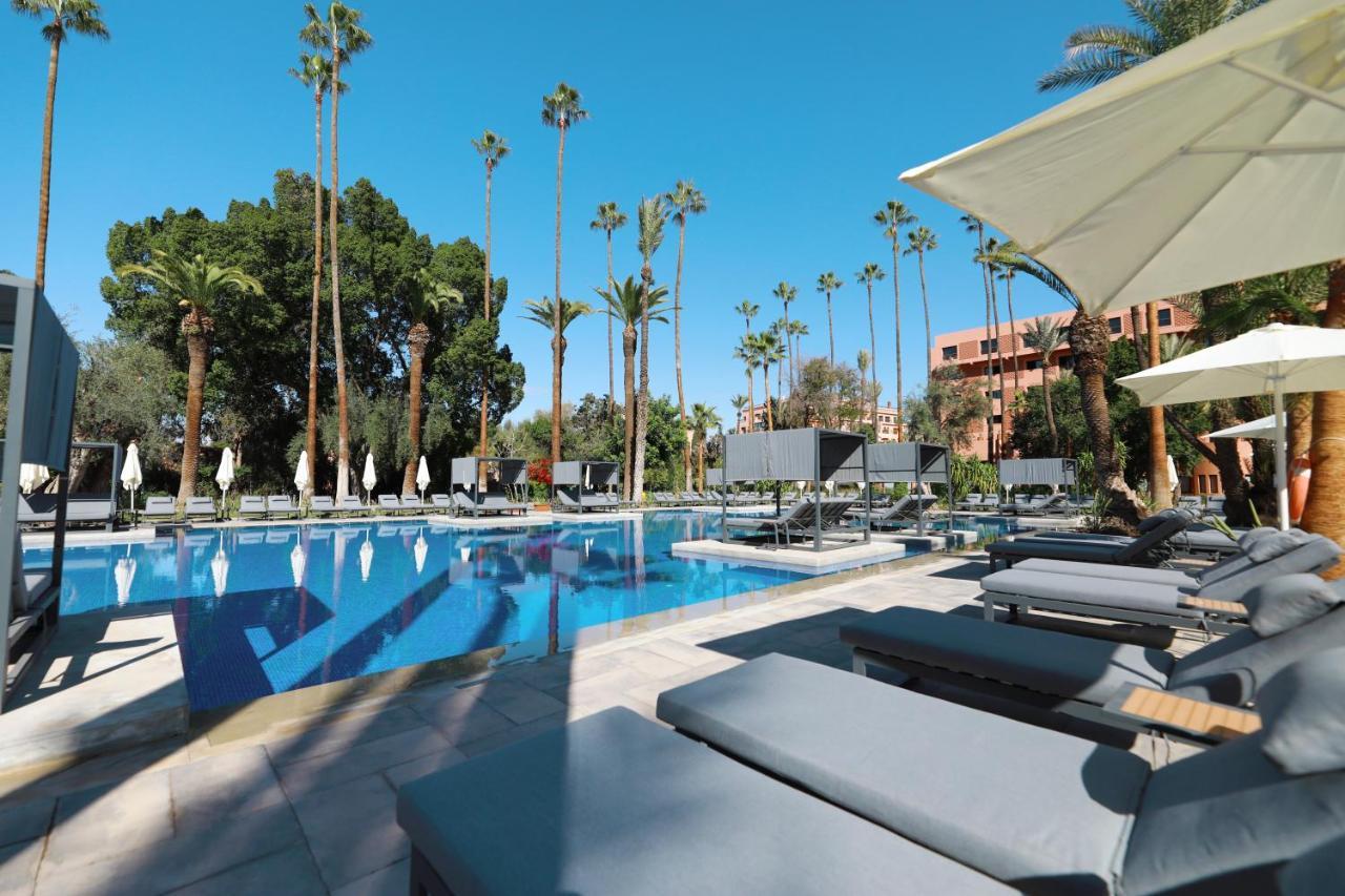 Hotel Kenzi Rose Garden Marrakesch Exterior foto The pool at the Royal Mirage Hotel