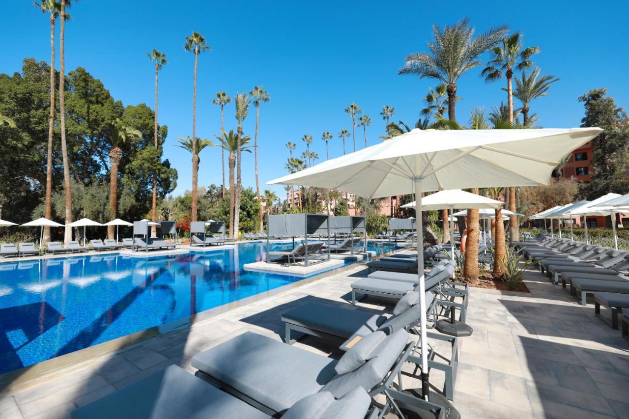 Hotel Kenzi Rose Garden Marrakesch Exterior foto The swimming pool at the hotel